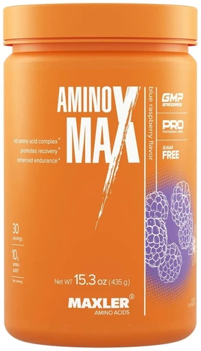 Maxler «Amino Max» (Blue Raspberry flavor) 435 г