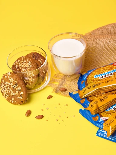 SNAQ FABRIQ Печенье глазированное Арахисовый десерт с солёной карамелью, 35 г 