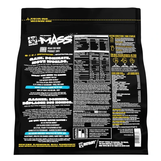 MUTANT Mass 2270 г - ванильное мороженное 