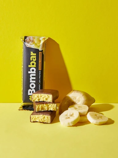 BOMBBAR Батончик глазированный Банановый пудинг 40 гр. 