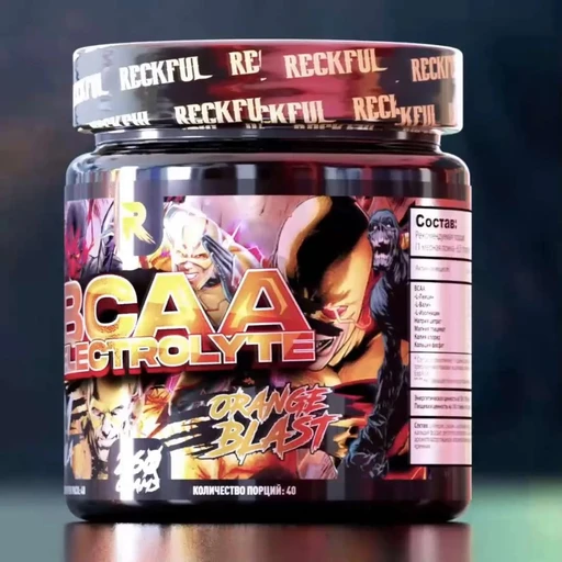 Reckful ® BCAA + Eleсtrolytes 260g (Orange Blast) 