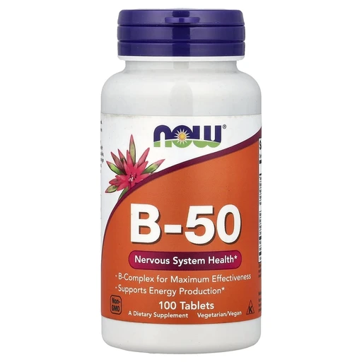 NOW Vitamin B-50 100 таб