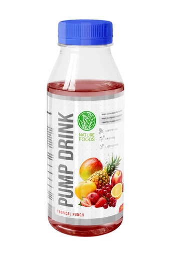 Nature Foods Pump Drink Напиток безалкогольный негазированный Pump complex 240ml (Тропический пунш)