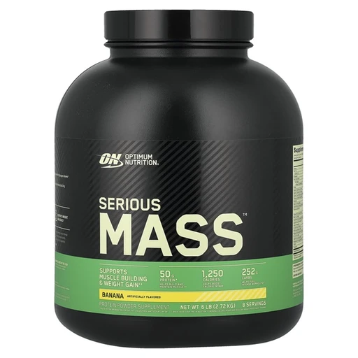 OPTIMUM NUTRITION Serious Mass 2727 гр - банан