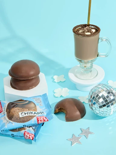 CHIKALAB Печенье глазированное с начинкой Шоколадное 60 гр. 