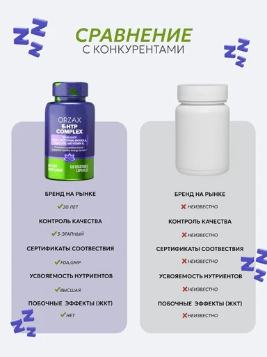 ORZAX 5-HTP COMPLEX 120 капсул 