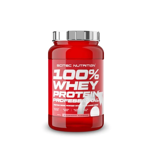 Scitec Nutrition  100% Whey Protein Professional (920g вк.клубника)