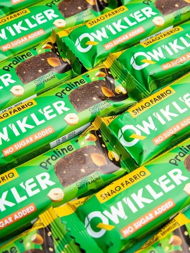 SNAQ FABRIQ Батончик глазированный Шоколадно-ореховое пралине 35 г 