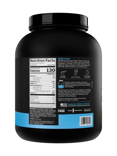 Rule One Whey Protein 2210 гр Банановый крем 