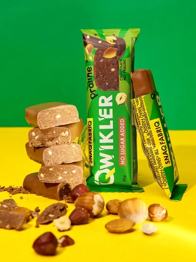 SNAQ FABRIQ Батончик глазированный Шоколадно-ореховое пралине 35 г 