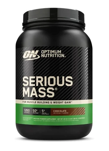 OPTIMUM NUTRITION Serious Mass 1350 гр - Шоколад