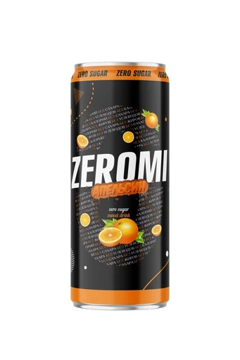 ZEROMI НАПИТОК СО ВКУСОМ «АПЕЛЬСИН» 0.33 л 