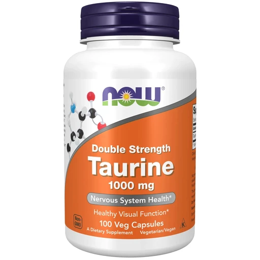 NOW Taurine 1000 mg 100 vcaps 