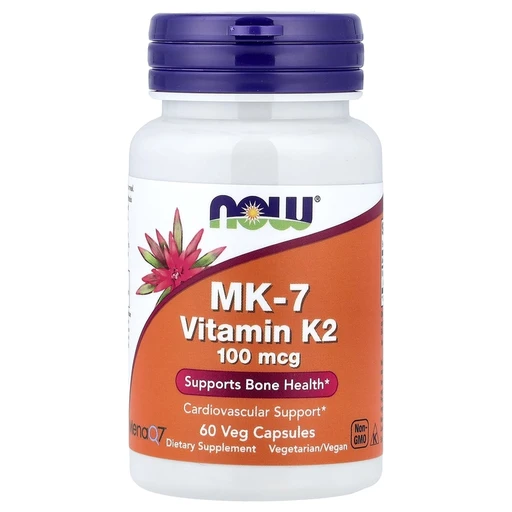 NOW VITAMIN K-2 (MK7) 100 mcg 60 VCAPS