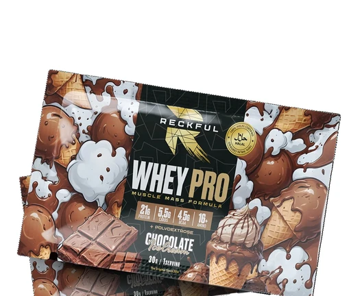 Reckful ® Whey PRO + Polydextrose 1 serv - Шоколадное мороженое