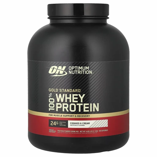 Optimum Nutrition 100% Whey Gold Standard 1790г - ванильное мороженое