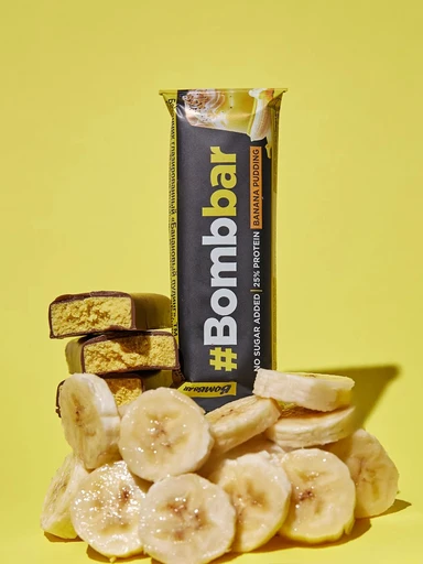 BOMBBAR Батончик глазированный Банановый пудинг 40 гр. 