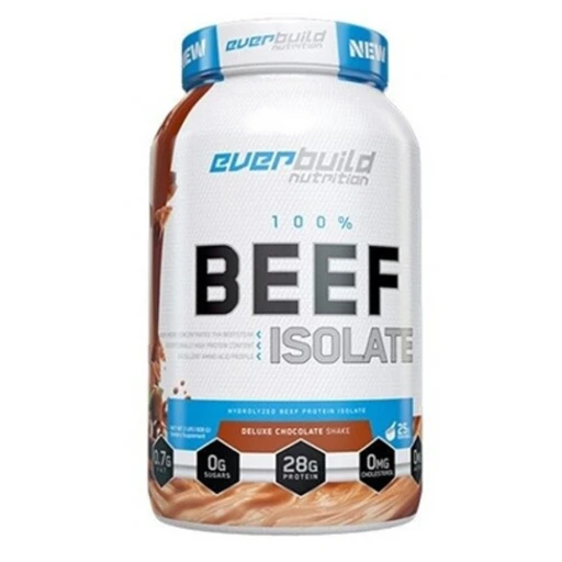 Everbuild Nutrition 100% Beef Isolate 908г - шоколадный коктейль делюкс 