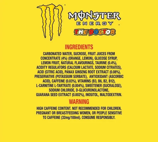 Monster Напиток энергетический Monster The Doctor 500 мл Ирландия ж/б 