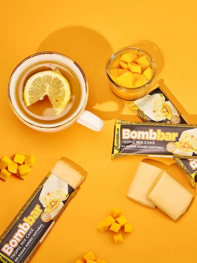 BOMBBAR Батончик глазированный Торт тропический микс 40 г 