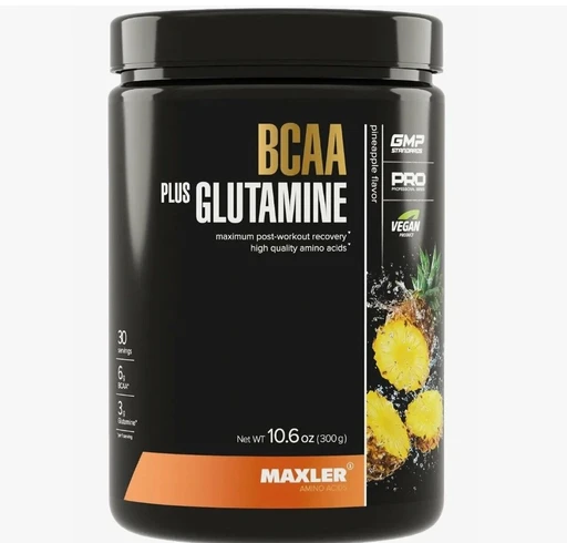 Maxler «BCAA plus Glutamine» (Pineaple flavor) 300 г
