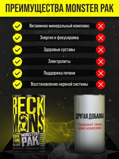 Reckful ® Monster Test 30 pak 