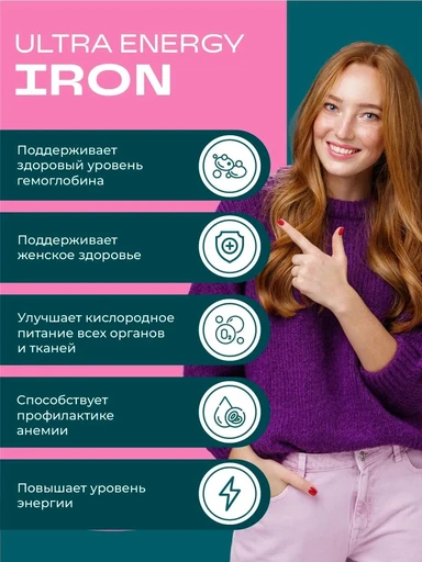 UeSUPPS Iron 20 г 60 таб 