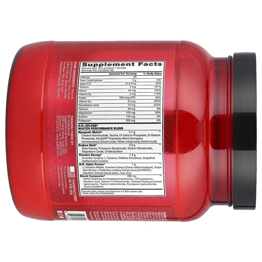 BSN No-Xplode new formula 1110 г - фруктовый пунш 