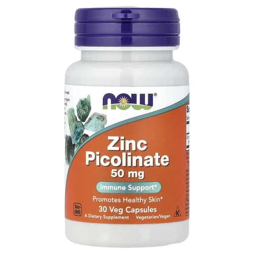 NOW ZINC PICOLINATE 50mg 30 VCAPS