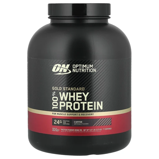 OPTIMUM NUTRITION 100% Whey Gold Standard 2270 гр - кофе 
