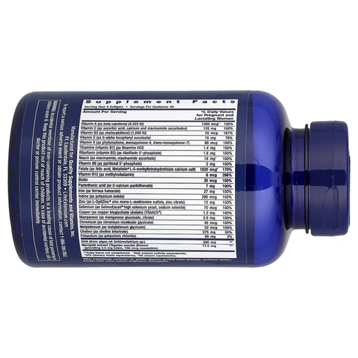 LIFE EXTENSION Prenatal Advantage 120 softgels 