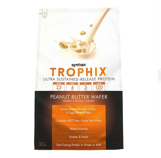 SYNTRAX Trophix 907 г - Вафли с арахисовым маслом