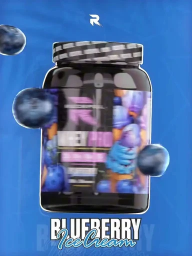 RECKFUL Real Food Protein isolate-mix 900 г - черника 