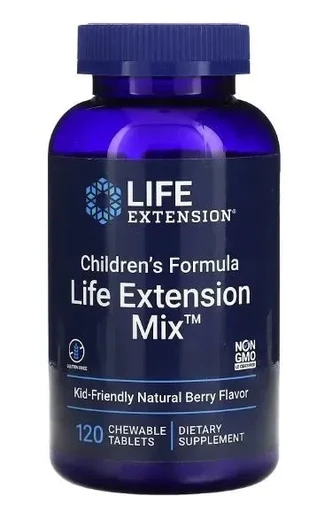 LIFE EXTENSION Children's Formula Mix 120 жев таб