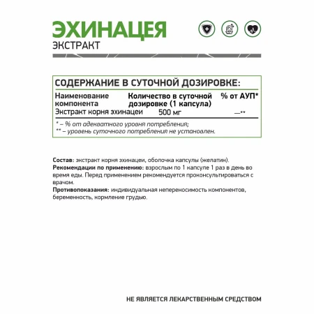 Natural Supp Эхинацея 60 капс. 