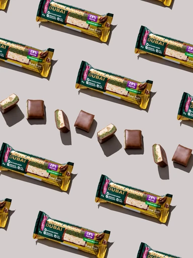 CHIKALAB Батончик глазированный Грецкий орех с фисташкой и хрустящим тестом 45 г 