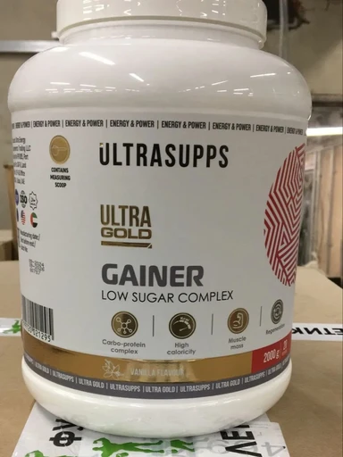 Ultrasupps Gold Gainer 2000 гр - ваниль 