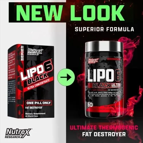 Nutrex Lipo-6 Black Ultra Concentrate, 60 капсул USA! 