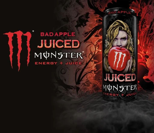 Monster Напиток энергетический Monster Juiced Bad Apple (Злое яблоко) 500мл Ирландия ж/б