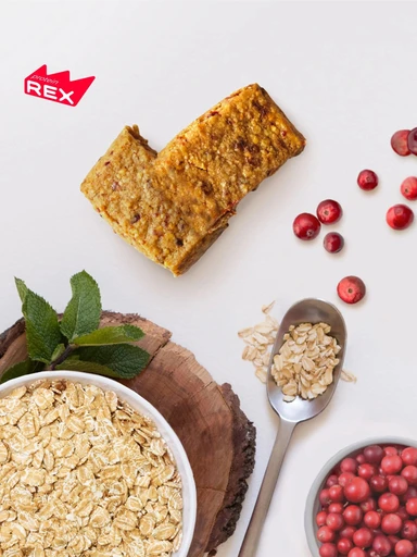 PROTEIN REX Flap Jack 60 г - клюквенный 