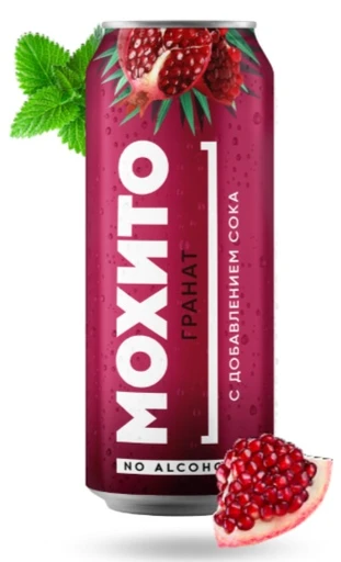 Fitness Food Factory Мохито, 450 мл, Гранат