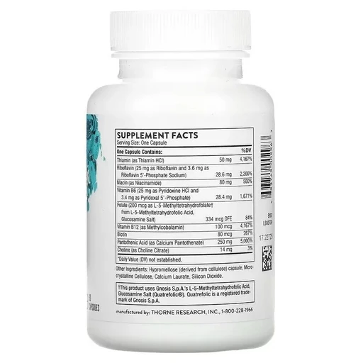 Thorne Research Stress B-Complex, 60 Capsules 