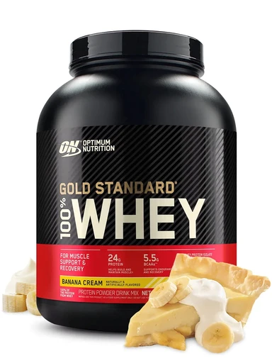 OPTIMUM NUTRITION 100% Whey Gold Standard 2270 гр - банан