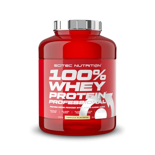 Scitec Nutrition  100% Whey Protein Professional (2350g вк.ваниль)