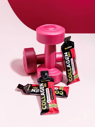 BOMBBAR Питьевой гель с коллагеном Гуава-клубника 60 г 