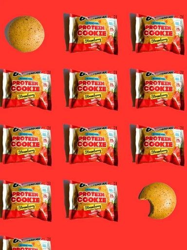 BOMBBAR Печенье неглазированное Клубника 60 гр. 