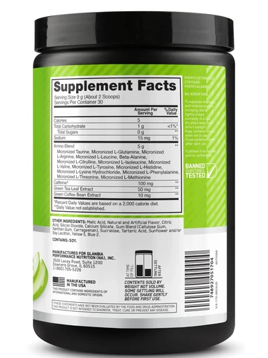 Optimum Nutrition Amino Energy 270 г - зеленое яблоко 