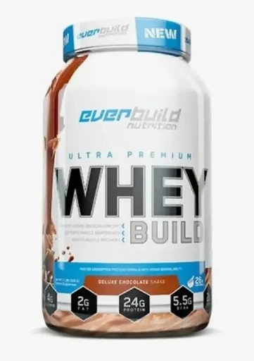 Everbuild Nutrition ULTRA PREMIUM WHEY WHEY BUILD 908г - шоколадный коктейль делюкс