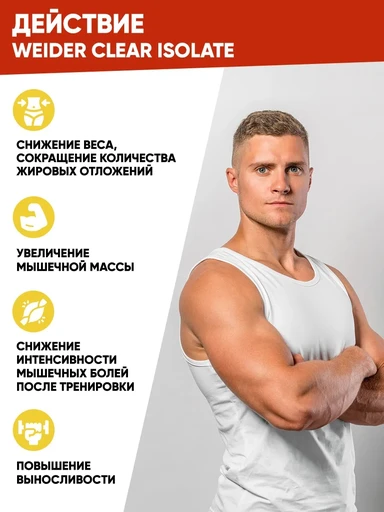 WEIDER Clear Isolate 500 г - голубая малина 