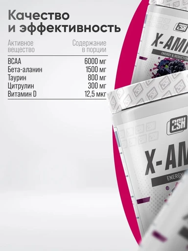 2SN X-Amino 360g (Blackberry) 